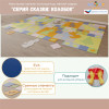 Напольная панель-конструктор "Серия сказки: Колобок", мягкий коврик