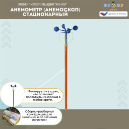 Анемометр (анемоскоп) стационарный