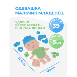 Одевашка "Мальчик младенец"