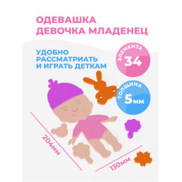 Одевашка "Девочка младенец"