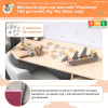 Мегаконструктор мягкий "Инженер" 768 деталей, Жу-Жу (беж-сер)