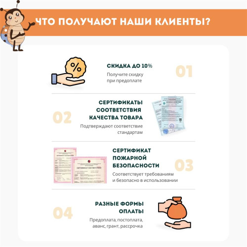 Развивающая настенно-напольная панель мобильная "Городские мотивы", комплект