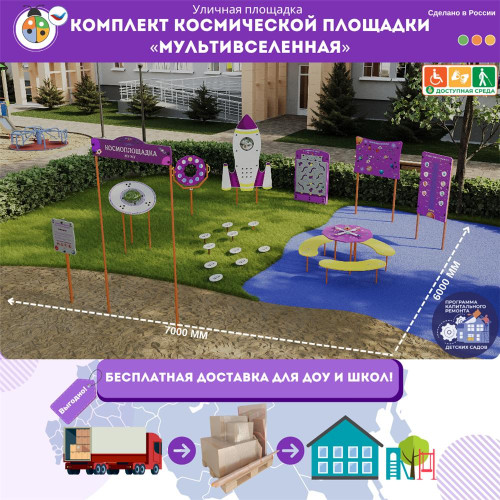 Комплект космической площадки «Мультивселенная»