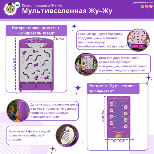 Комплект космической площадки «Мультивселенная»