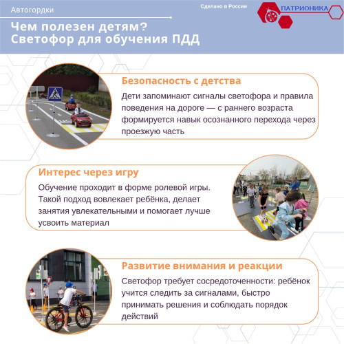 Светофор "Патрионика" пешеходный (двухсекционный) с пультом, мобильный